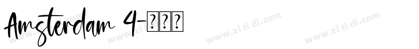 Amsterdam 4字体转换